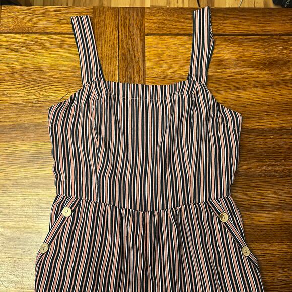 Xhilaration Striped Wide-Leg Jumpsuit Small - Cute & Comfy! - Picture 7 of 16